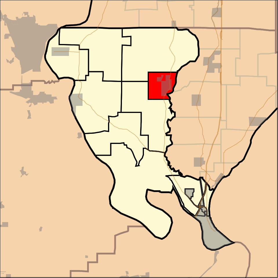 File:Map highlighting Tamms, Alexander County, Illinois.svg