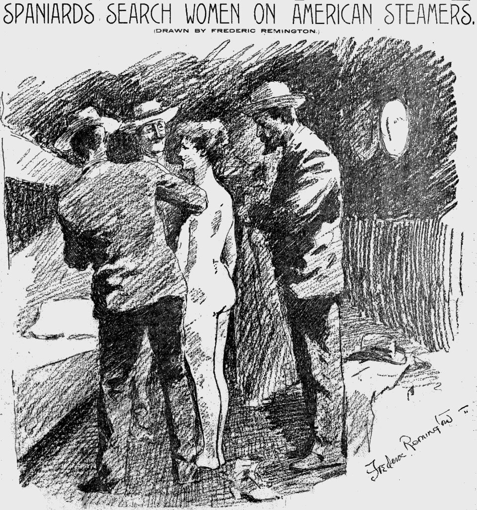 File:Spaniards search women 1898.jpg