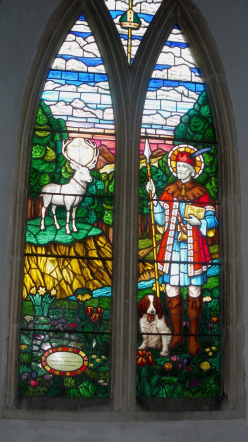 File:St Hubert window.JPG