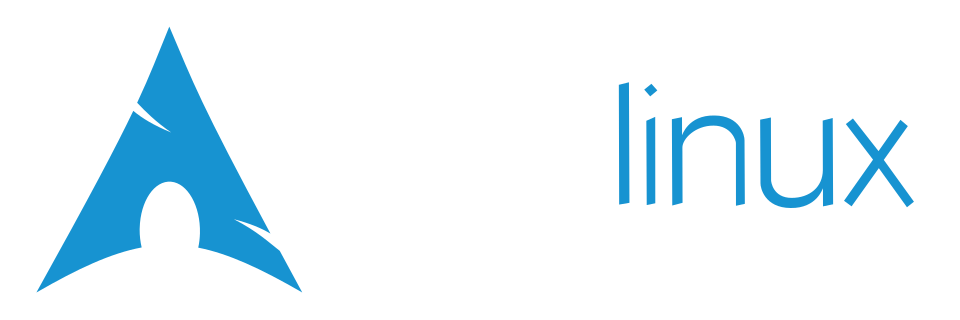 File:Arch Linux logo with light text.svg