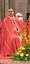 Bishop Warda during Pentecost all-night vigil in the cathedral of Lodi, 14 May 2016
