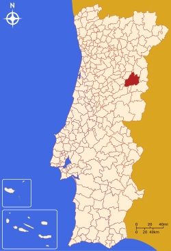Location in Portugal