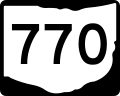 State Route 770 marker