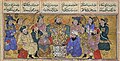 Image 14Persian manuscript from the 14th century describing how an ambassador from India brought chess to the Persian court (from History of chess)