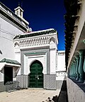 The entrance to the mausoleum