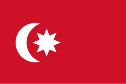 Eight-starred flag, commonly used as a state flag before the Alam Peudeueng