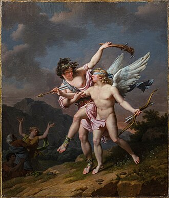 La Folie conduisant l'Amour aveugle (1796), Paris