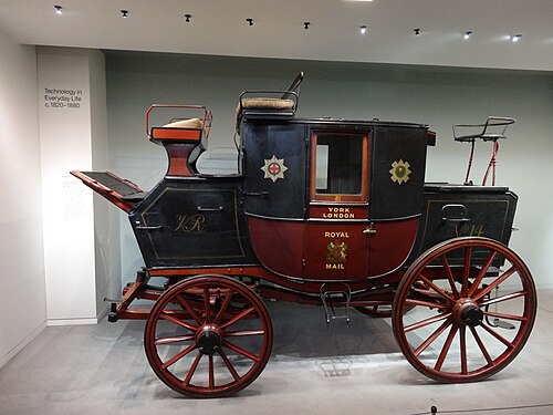 A mail coach