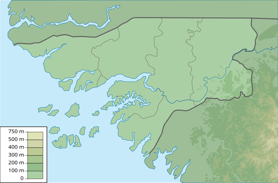 File:Guinea-Bissau physical map.svg