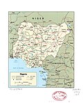 Map of Nigeria
