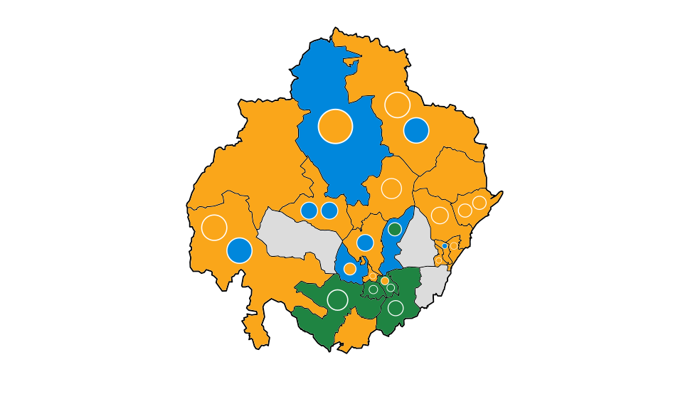 File:2023 Teignbridge District Council election.svg