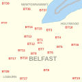 BT postcode area inset map.svg