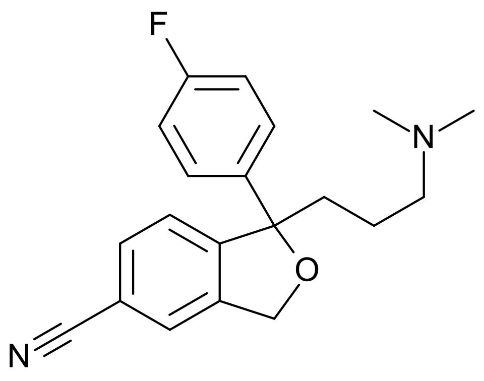 File:Citalopram structure.svg
