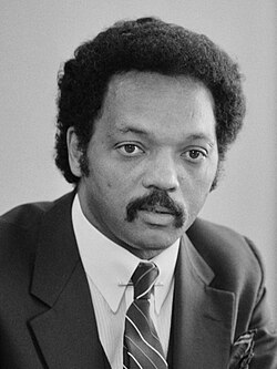 Former Senator  Jesse Jacksonfrom Illinois