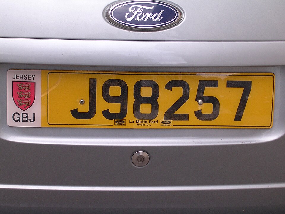 File:License plate of Jersey.jpg