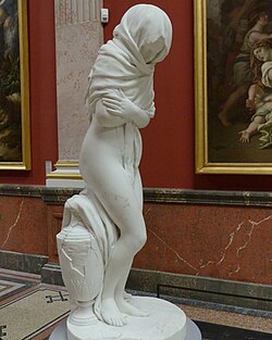 The Winter; by Jean-Antoine Houdon; 1783; marble; height: 145 cm; Musée Fabre, Montpellier, France