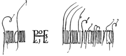 Louis the German's signature