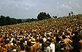 Woodstock crowd scene, 1969