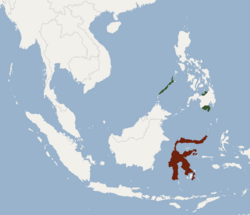 Map of range