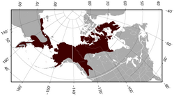 Map of range