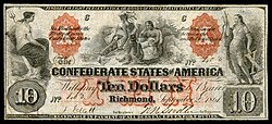 $10 (T22, Third Series) (58,860 issued)