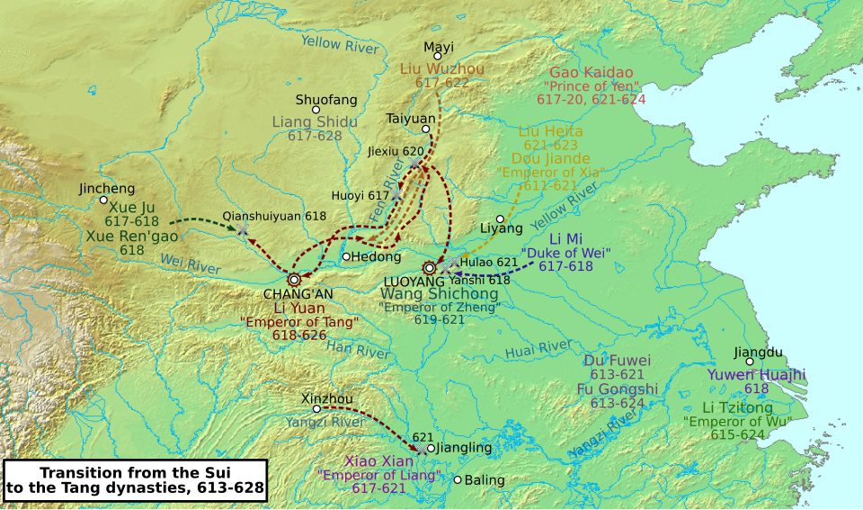 File:Establishment of the Tang Dynasty.svg