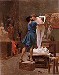 Pygmalion and Galatea by Jean-Léon Gérôme