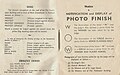 1951 QTC Stradbroke Handicap showing raceday notices
