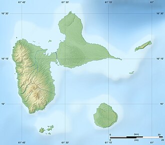 Lac Flammarion is located in Guadeloupe