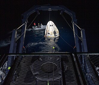 Recovery of Crew-1