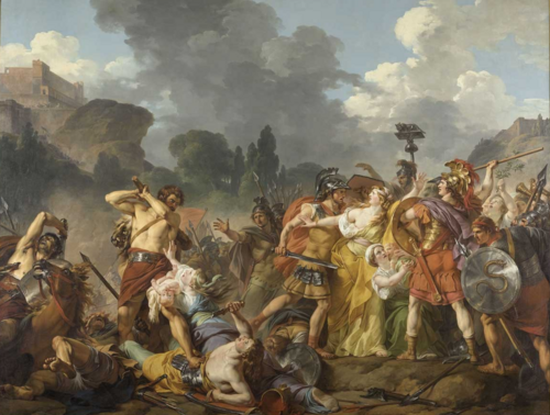 The Intervention of the Sabine Women by François-André Vincent