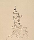Portrait of Shao Siming, painted by Chen Hongshou, circa Ming Dynasty.
