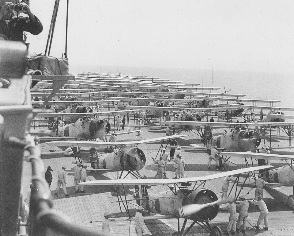 File:Kaga air operations full deck 1937.jpg