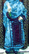 Baloch women's traditional dress