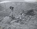 Tellurometer being set up by the US National Geodetic Survey in Ethiopia