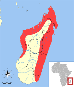 Map of range