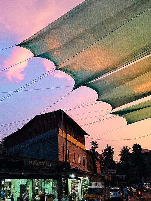 File:A Changanassery Street eve.jpg