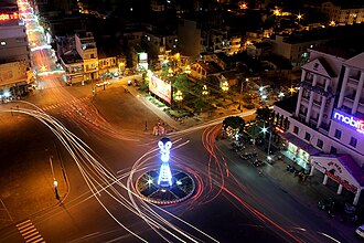 Soc Trang at night.