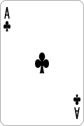 Ace of clubs