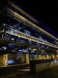 Exterior of University main library