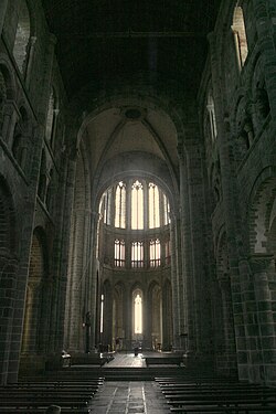 Nave of the abbey