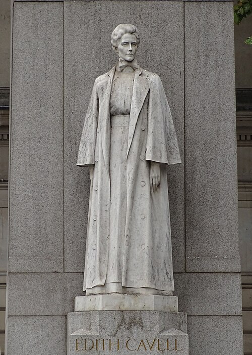 File:London Edith Cavell Memorial 02.jpg