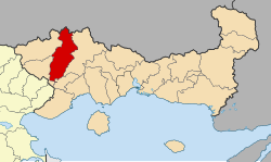 Location of Vathylakkos