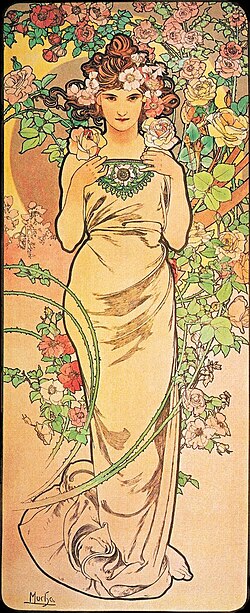 The Flowers − the Rose (1898)