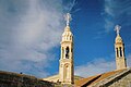 Image 171. picture on portal: The prominent towers of Dayro d-Mor Gabriel; 15th December 2005
