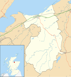 Clephanton is located in Nairn