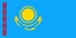 Proposed flag by Şäken Niazbekov