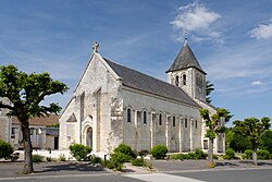 The church of Saint-Martin, in Bossay-sur-Claise