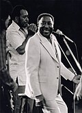 Image 23Muddy Waters, a major influence on the movement, pictured in 1971 (from British rhythm and blues)