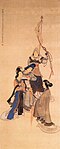 Four Beauties (四红图), Ni Tian, Nanjing Museum